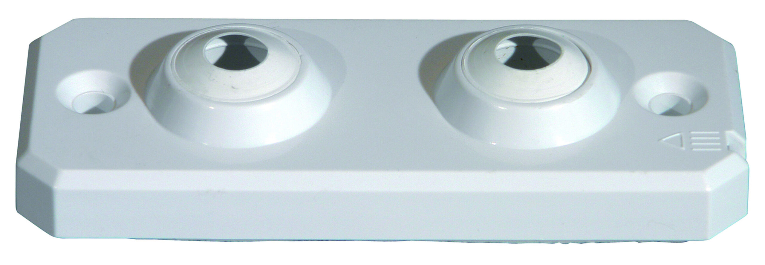 3833459 Våtrumsbricka Aqua-tät dubbel vit