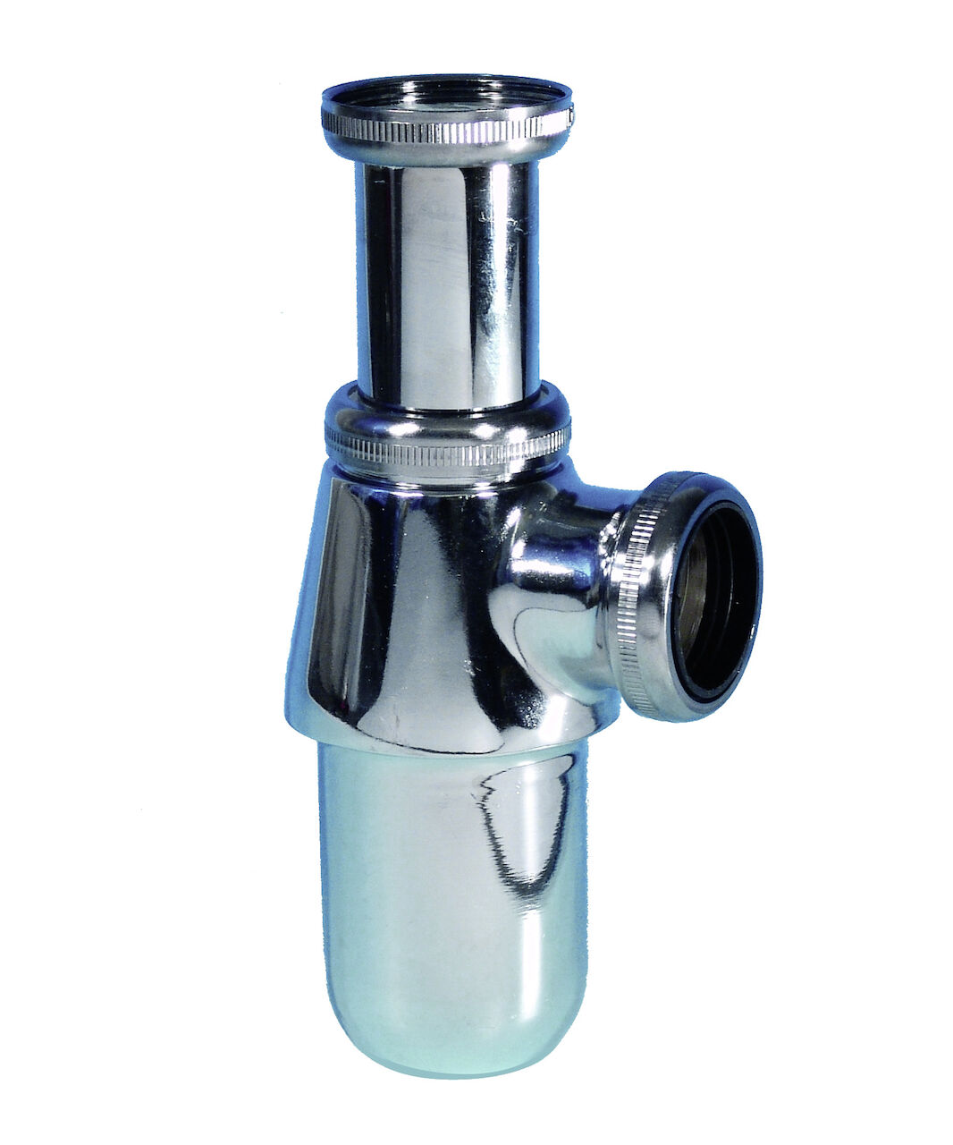 8081069 Pungvattenlås G32xØ40 förkromad mässing