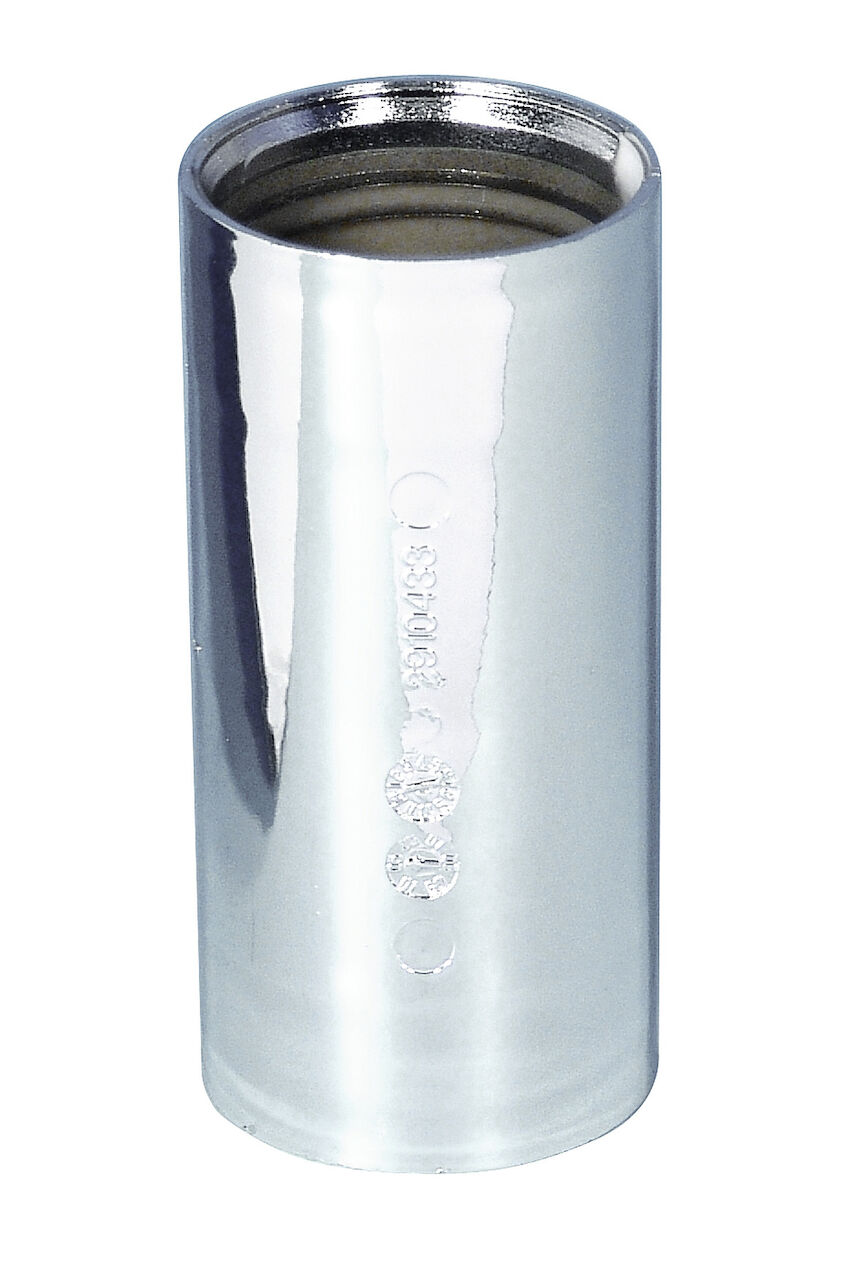 2910444 Muff Ø40 instick krom