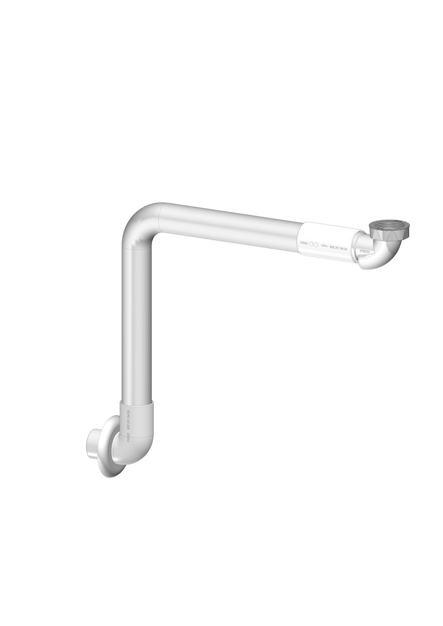 8075537 Utloppssats vägg G32/G40xØ40 till PUM bottenventiler krom