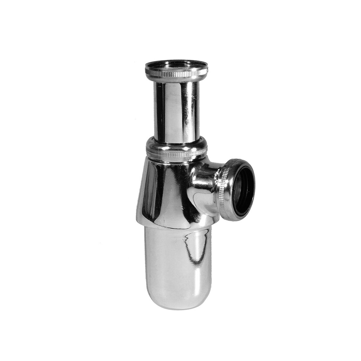 8081069 Pungvattenlås G32xØ40 förkromad mässing