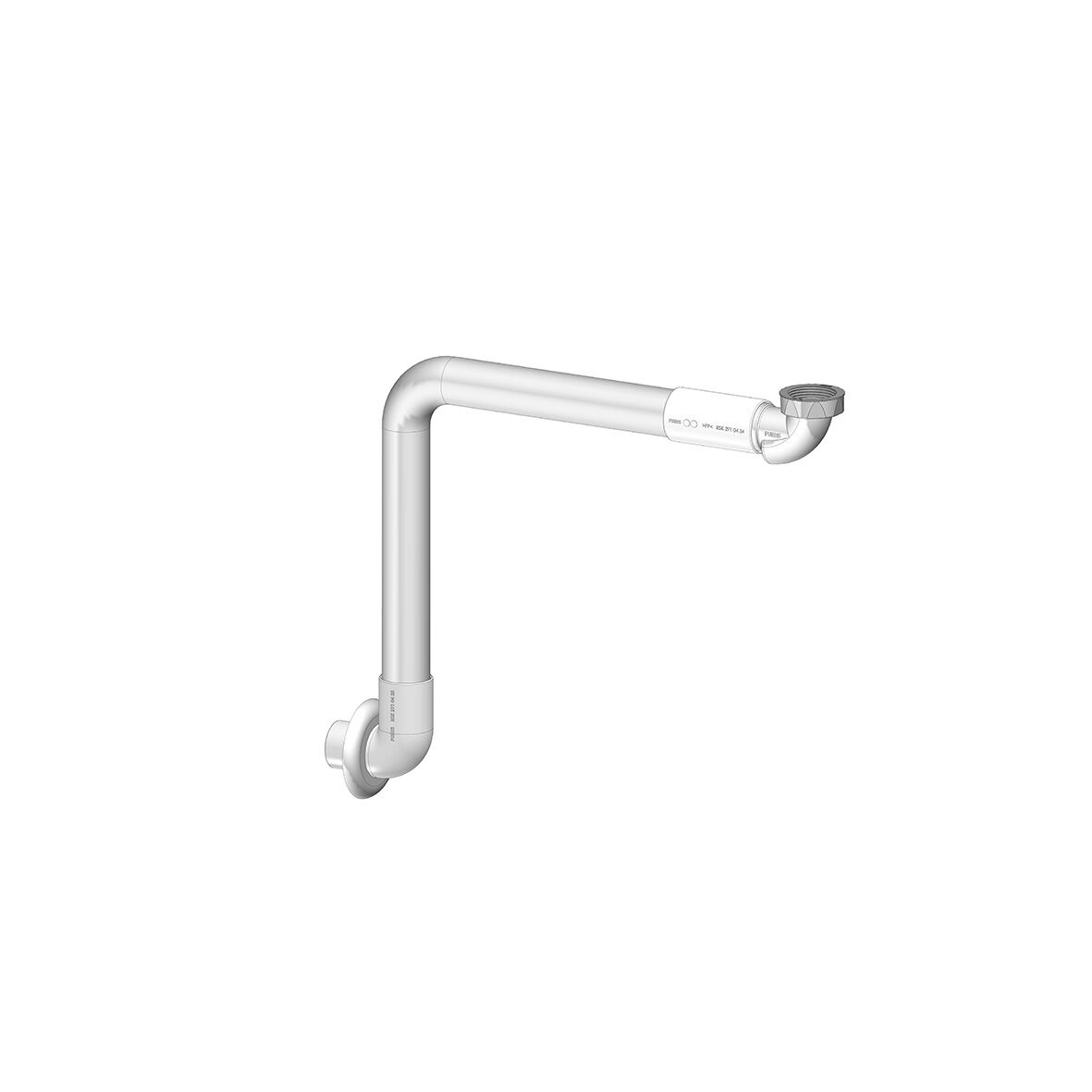 8075536-37 Utloppssats vägg G32/G40xØ40 till PUM bottenventiler