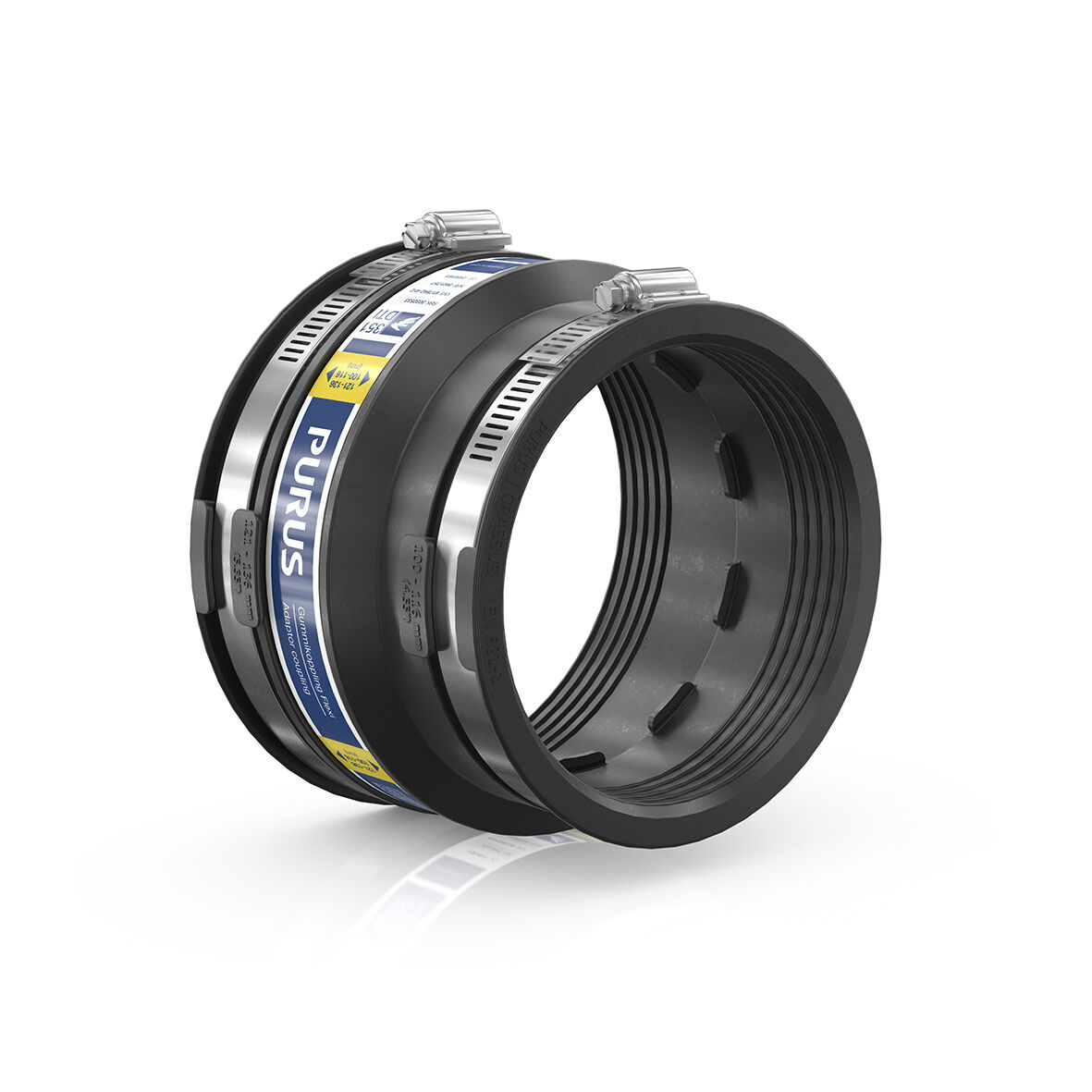 Gummikoppling Flexi 121-136/100-116