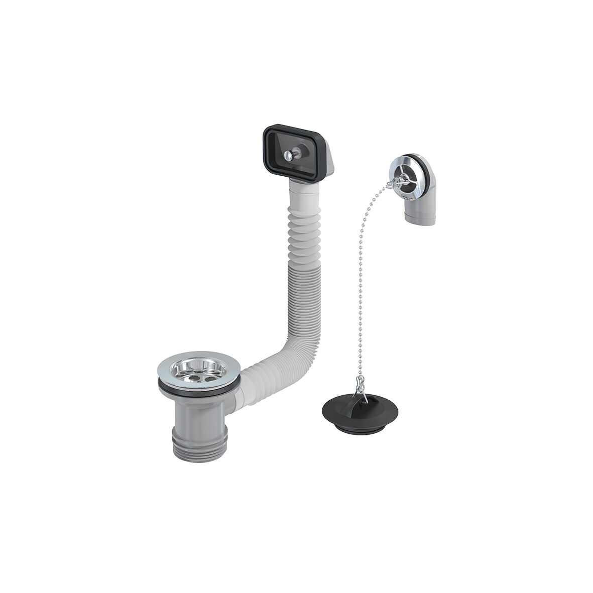 602349-Bottenventilpase-Propp-med-kejda Bottenventilpåse Propp med kedja